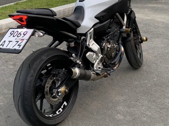 2014 Yamaha MT-07 (FZ-07), белый, 650000 рублей - вид 5