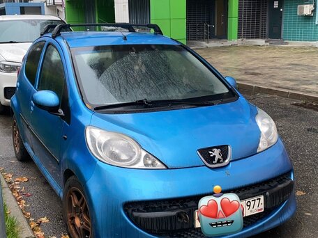 2007 Peugeot 107 I, голубой, 320000 рублей, вид 2