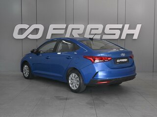 2020 Hyundai Solaris II Рестайлинг, синий, 1659000 рублей, вид 2
