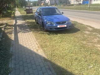 2003 Hyundai Accent II Рестайлинг, фиолетовый, 210000 рублей, вид 2