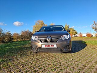 2019 Renault Logan II Рестайлинг, коричневый, 850000 рублей, вид 2