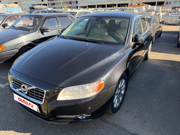 2009 Volvo S80 II, чёрный, 1120000 рублей - вид 1