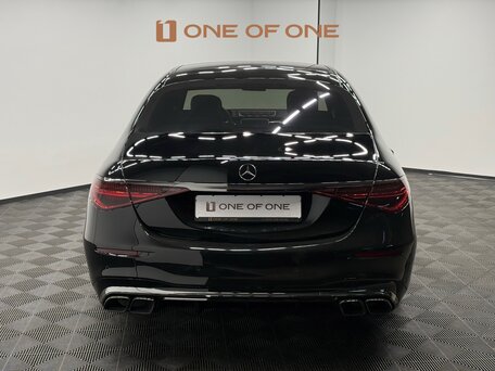 2021 Mercedes-Benz S-Класс 500 Long 4MATIC VII (W223), чёрный, 9300000 рублей, вид 4
