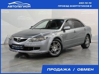 2007 Mazda 6 I (GG) Рестайлинг, серый, 600000 рублей, вид 1