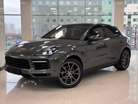 2021 Porsche Cayenne Coupé III, серый, вид 1