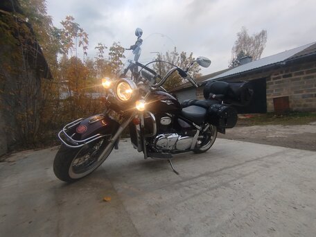 2009 Suzuki Intruder 800, красный, 650000 рублей, вид 2