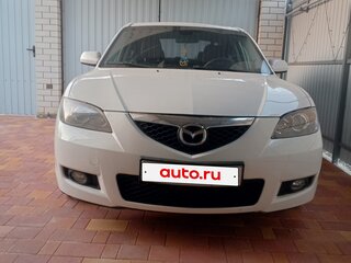 2008 Mazda 3 I (BK) Рестайлинг, белый, 600123 рублей, вид 1