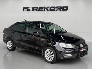 2018 Volkswagen Polo V Рестайлинг, чёрный, 1269000 рублей, вид 1