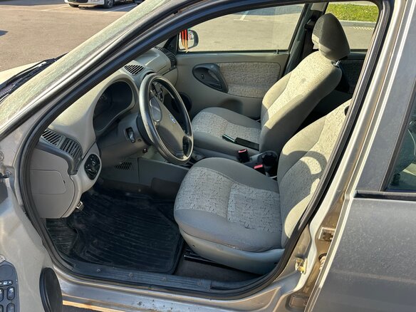 2006 Lada (ВАЗ) Kalina I, бежевый, 90000 рублей - вид 7