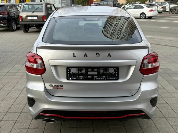 2026 Lada (ВАЗ) Granta Sport I Рестайлинг, серебристый, 1647000 рублей - вид 5