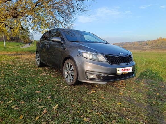 2017 Kia Rio III Рестайлинг, серый, 1269000 рублей - вид 8