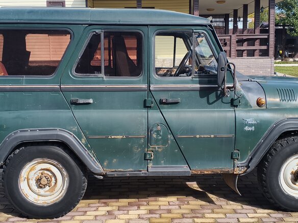 1998 УАЗ 31512, зелёный, 250000 рублей - вид 3