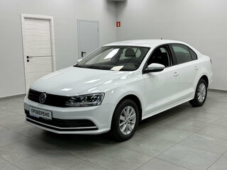 2016 Volkswagen Jetta VI Рестайлинг, белый, 1250000 рублей, вид 1