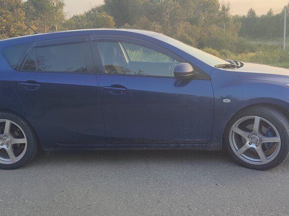 2009 Mazda 3 II (BL), синий, 730000 рублей - вид 5