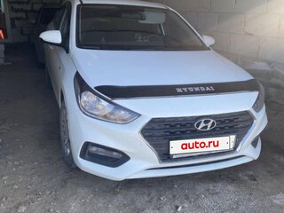 2019 Hyundai Solaris II, белый, 1350000 рублей, вид 1