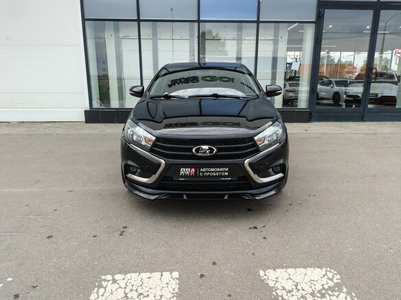 2020 Lada (ВАЗ) Vesta I, чёрный - вид 1