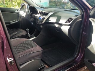 2012 Hyundai Solaris I, фиолетовый, 800000 рублей, вид 5