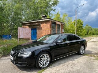 2016 Audi A8 Long III (D4) Рестайлинг, чёрный, 3100000 рублей, вид 2