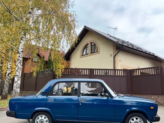 2002 Lada (ВАЗ) 2107, синий, 370000 рублей, вид 5