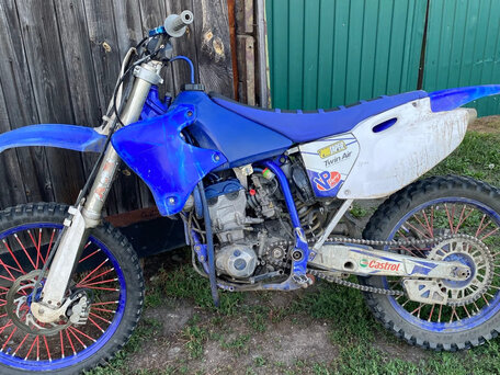 2001 Yamaha YZ250F, синий, 170000 рублей, вид 1