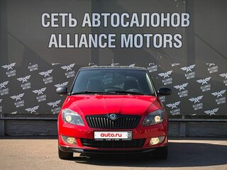 2012 Skoda Fabia II Рестайлинг, красный, 935000 рублей, вид 2