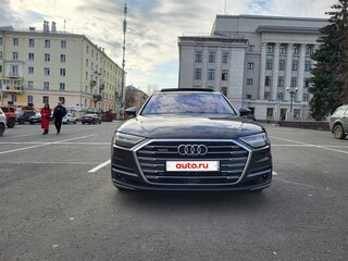 2018 Audi A8 Long 55 TFSI IV (D5), серый, 3390000 рублей, вид 4