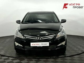 2014 Hyundai Solaris I, чёрный, 830000 рублей, вид 3