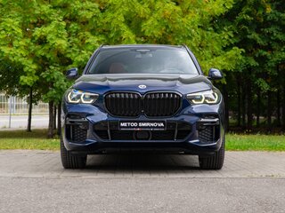 2022 BMW X5 40d IV (G05/G18), синий, 9790000 рублей, вид 2