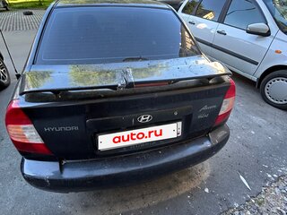 2008 Hyundai Accent ТагАЗ II, чёрный, 150000 рублей, вид 3