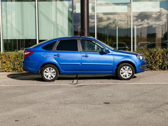 2022 Lada (ВАЗ) Granta I Рестайлинг, синий, 720000 рублей - вид 7