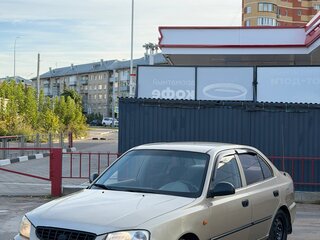 2006 Hyundai Accent ТагАЗ II, бежевый, 175000 рублей, вид 1