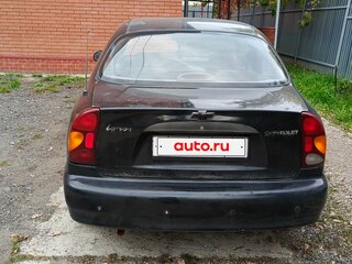 2008 Chevrolet Lanos I, чёрный, 80000 рублей, вид 2