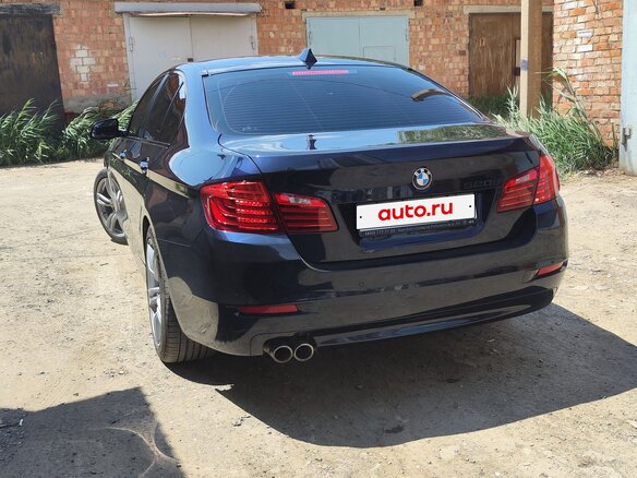 2016 BMW 5 серии 520d VI (F10/F11/F07) Рестайлинг, синий, 3000000 рублей - вид 5