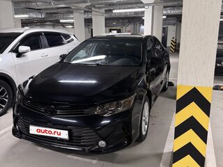 2015 Toyota Camry US Market VII (XV50) Рестайлинг, чёрный, 2200000 рублей, вид 2