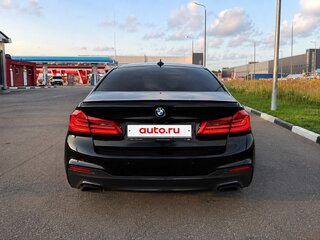 2020 BMW 5 серии 530d xDrive VII (G30/G31/G38), чёрный, 4000000 рублей, вид 5