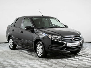 2022 Lada (ВАЗ) Granta I Рестайлинг, чёрный, 597000 рублей, вид 3