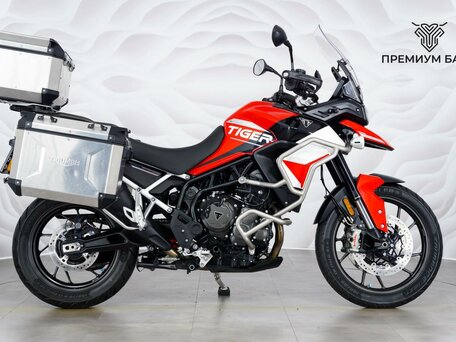 2024 Triumph Tiger 900, красный, 1377000 рублей, вид 1