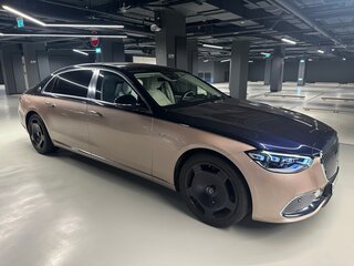 2023 Mercedes-Benz Maybach S-Класс 680 II (Z223), красный, 45000000 рублей, вид 4