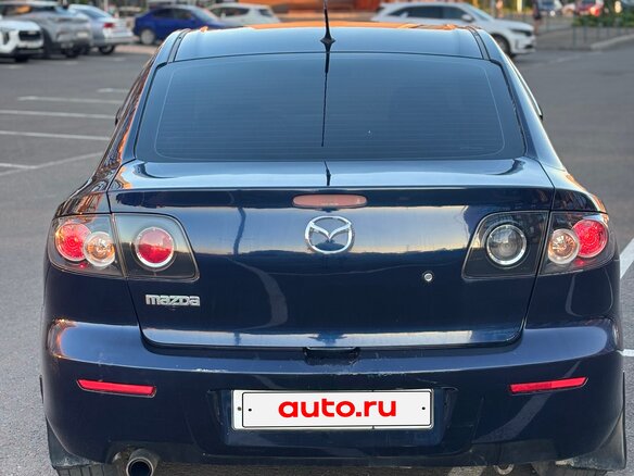 2008 Mazda 3 I (BK) Рестайлинг, синий, 597000 рублей - вид 4