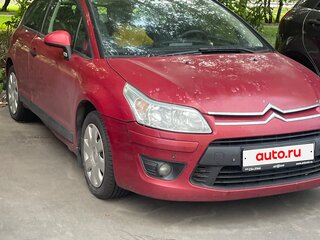 2009 Citroen C4 I Рестайлинг, красный, 320000 рублей, вид 3