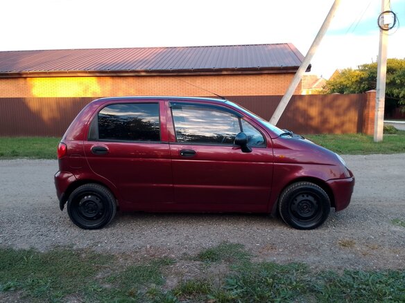 2007 Daewoo Matiz I Рестайлинг, красный, 250000 рублей - вид 7