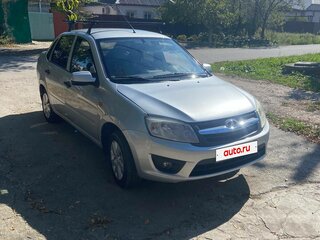 2012 Lada (ВАЗ) Granta I, серебристый, 385000 рублей, вид 2