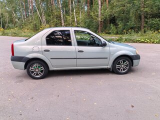 2009 Renault Logan I, зелёный, 435000 рублей, вид 3