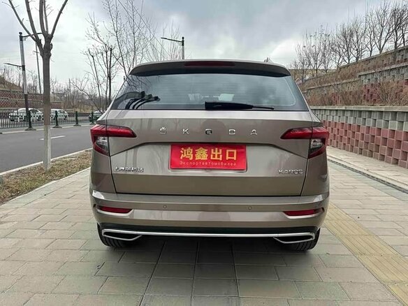 2022 Skoda Karoq I Рестайлинг, серый - вид 14