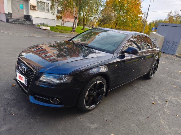 2008 Audi A4 IV (B8), синий, 890000 рублей - вид 9