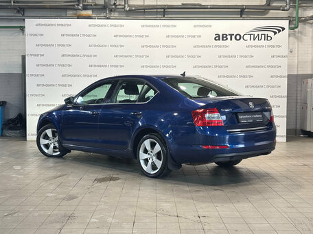 2015 Skoda Octavia III (A7), синий, 799000 рублей, вид 3