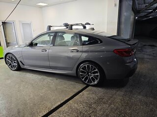 2021 BMW 6 серии Gran Turismo 630d xDrive IV (G32) Рестайлинг, серый, 7490000 рублей, вид 3