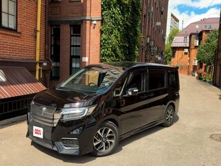 2018 Honda Stepwgn Spada V Рестайлинг, чёрный, 2200000 рублей, вид 2