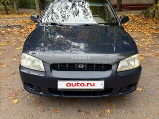 2000 Hyundai Accent II, синий, 350000 рублей, вид 2