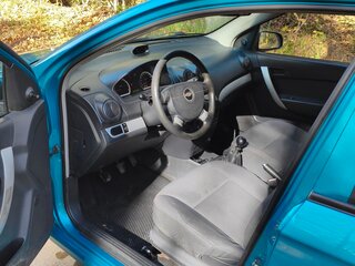 2008 Chevrolet Aveo I Рестайлинг, голубой, 400000 рублей, вид 3